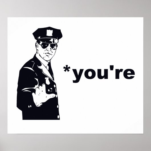 あなたはYour Grammar Police ポスター (正面)
