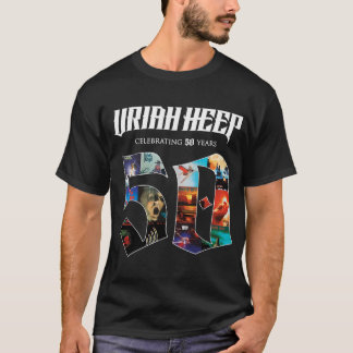 あなたへのアイドルギフト イギリスのユーライア・ヒープロックバンド Tシャツ