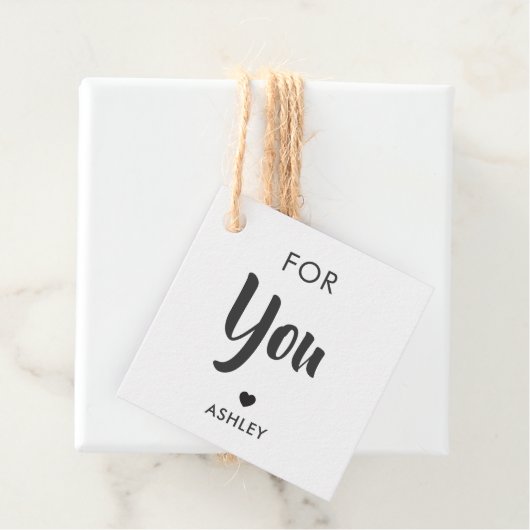 あなたへのギフトタグ　あらゆる場面で使えるタグ　クラフト フェイバータグ (インサイチュ)