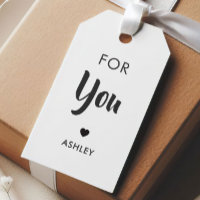 あなたへのギフトタグ、あらゆる行事に使えるタグ、クラフト