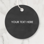 あなたへのギフトタグ、あらゆる行事に使えるタグ、ブラックボード フェイバータグ (裏面)