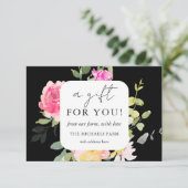 あなたへのギフト ファーム フローラル ギフト券 (スタンド正面)