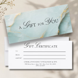 あなたへのギフト！ブルーゴールドマーブル