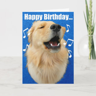 あなたへのハッピーバースデーの歌! カード