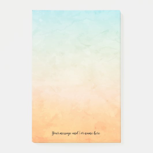 あなたへのメッセージ 水彩 ポストイット (正面)
