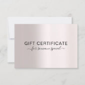 あなたへのモダンビジネス証明書ギフト