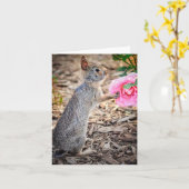 あなたへのローズのメッセージカード カード (黄色い花)