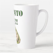 あなたへの大豆:ビーガンの恋愛物語 カフェラテマグ (右)