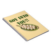 あなたへの大豆：ビーガンの恋愛物語 ノートブック (右側)