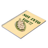 あなたへの大豆：ビーガンの恋愛物語 ノートブック (左側)