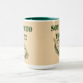 あなたへの大豆：ビーガンの恋愛物語 マグカップ (中央)