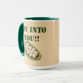 あなたへの大豆：ビーガンの恋愛物語 マグカップ (正面左)