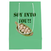 あなたへの大豆：ビーガンの恋愛物語 ミディアムペーパーバッグ (裏面)