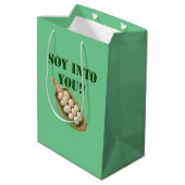 あなたへの大豆：ビーガンの恋愛物語 ミディアムペーパーバッグ (裏面アングル)