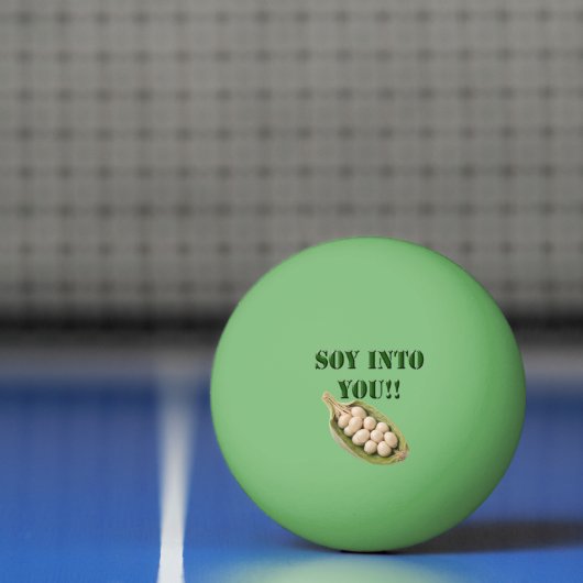 あなたへの大豆：ビーガンの恋愛物語 卓球ボール (ネット)