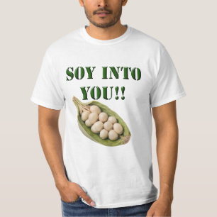 あなたへの大豆:ビーガンの恋愛物語 Tシャツ