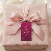 あなたへの小さなプレゼント ピンク ギフトタグ