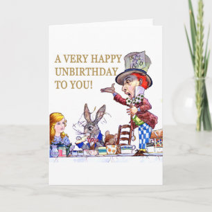 あなたへの幸せなUnbirthday カード