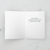 あなたへの思いやり 聖書 花輪 カード (内部)