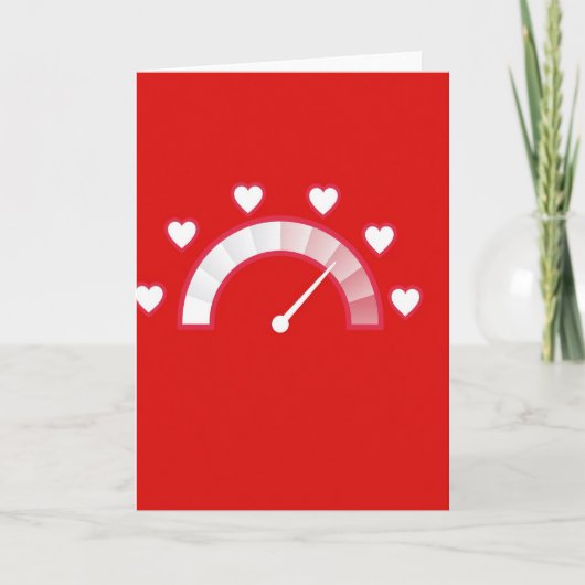 あなたへの愛は満タン Love Meter Card カード (正面)