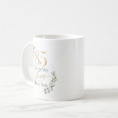 あなたへの愛85の理由 コーヒーマグカップ (正面左)