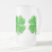 あなたへの朝の上-アイリッシュコーヒーのマグ フロストグラスビールジョッキ (正面右)