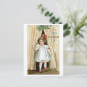 あなたへの楽しいクリスマス-エレンClapsaddle シーズンポストカード (スタンド正面)