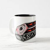 あなたへの死 ツートーンマグカップ (正面左)