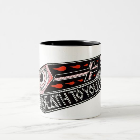 あなたへの死 ツートーンマグカップ (中央)