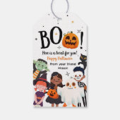 あなたへの特別なハロウィン プレゼント ハロウィン 子供用衣装 ギフトタグ (裏面)