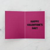 あなたへの目 Funny Glam おばあちゃんバレンタイン シーズンカード (内部)