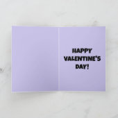 あなたへの目 Funny Jazzy おばあちゃん バレンタイン シーズンカード (内部)