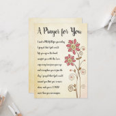 あなたへの祈り カード (正面/裏面インサイチュ)