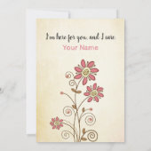 あなたへの祈り カード (裏面)