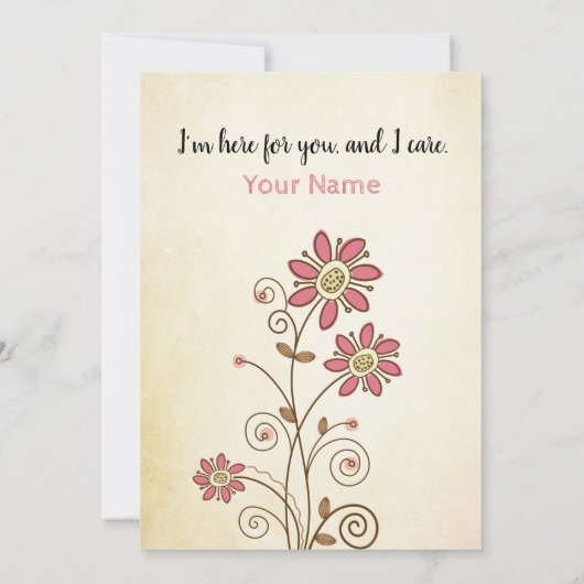 あなたへの祈り カード (裏面)