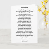 あなたへの私の誓約挨拶状 カード (黄色い花)