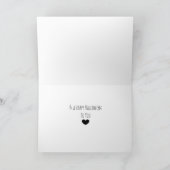 あなたへの秋の恵みそしてハッピーハローウィンは梳きます カード (内部)