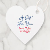 あなたへの贈り物 |アニメ結婚ーズ フェイバータグ (裏面)