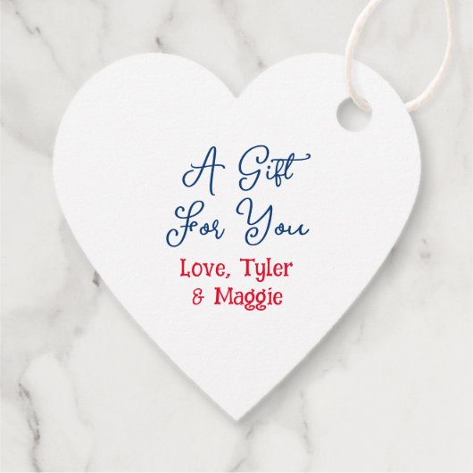 あなたへの贈り物 |アニメ結婚ーズ フェイバータグ (裏面)