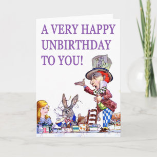 あなたへの非常に幸せなUnbirthday カード