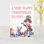 あなたへの非常に幸せなUnbirthday! カード (黄色い花)