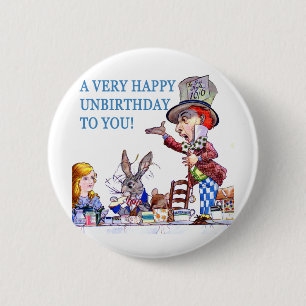 あなたへの非常に幸せなUnbirthday! 缶バッジ