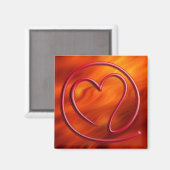 あなたへのEメール | ファイアレッド マグネット (正面/裏面)