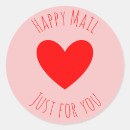 あなたへのHAPPY MAILクラシック丸シール ラウンドシール