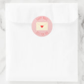 あなたへのHAPPY MAIL ラウンドシール (バッグ)