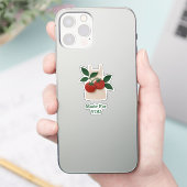 あなたへのTomato Apron ステッカー シール (スマートフォン)