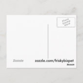 あなたへウェスティーのキス ポストカード (裏面)