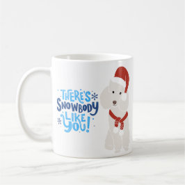 あなたほど素敵なプードルクリスマスはいない There Is Snowbody Like You P コーヒーマグカップ