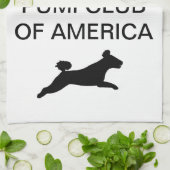 あなたまたはあなたのPumiのための手タオルちょうど キッチンタオル (折り畳み)