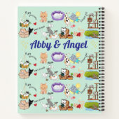 あなたまたはお子様のための特別な名前 ノートブック (裏面)